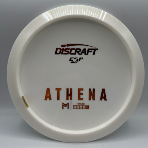 Athena (ESP) (Solid white / bottom stamp) (Paul McBeth)