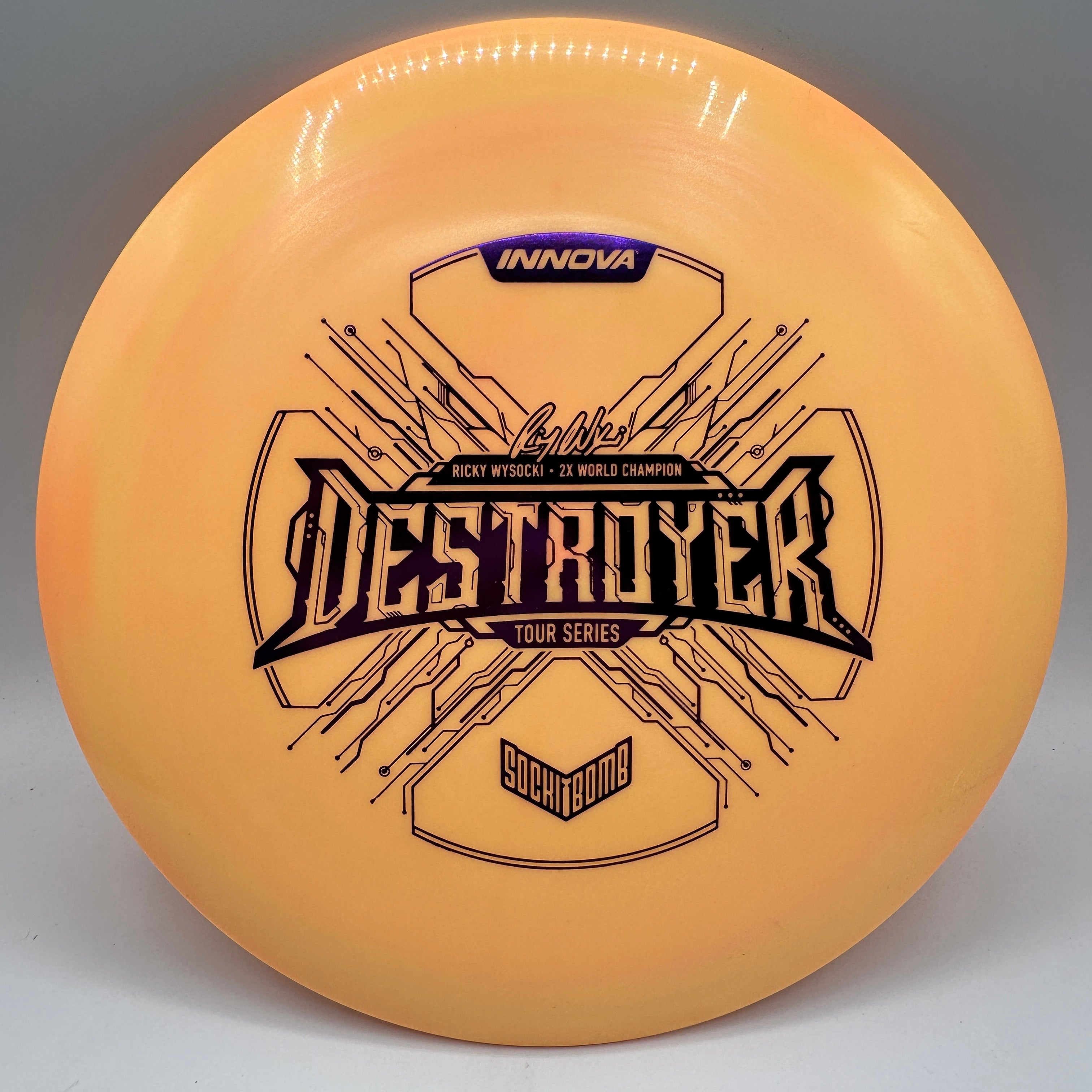 Innova Disc Golf Swirly Transitional Ricky Wysicki 2X retailer Star Destroyer