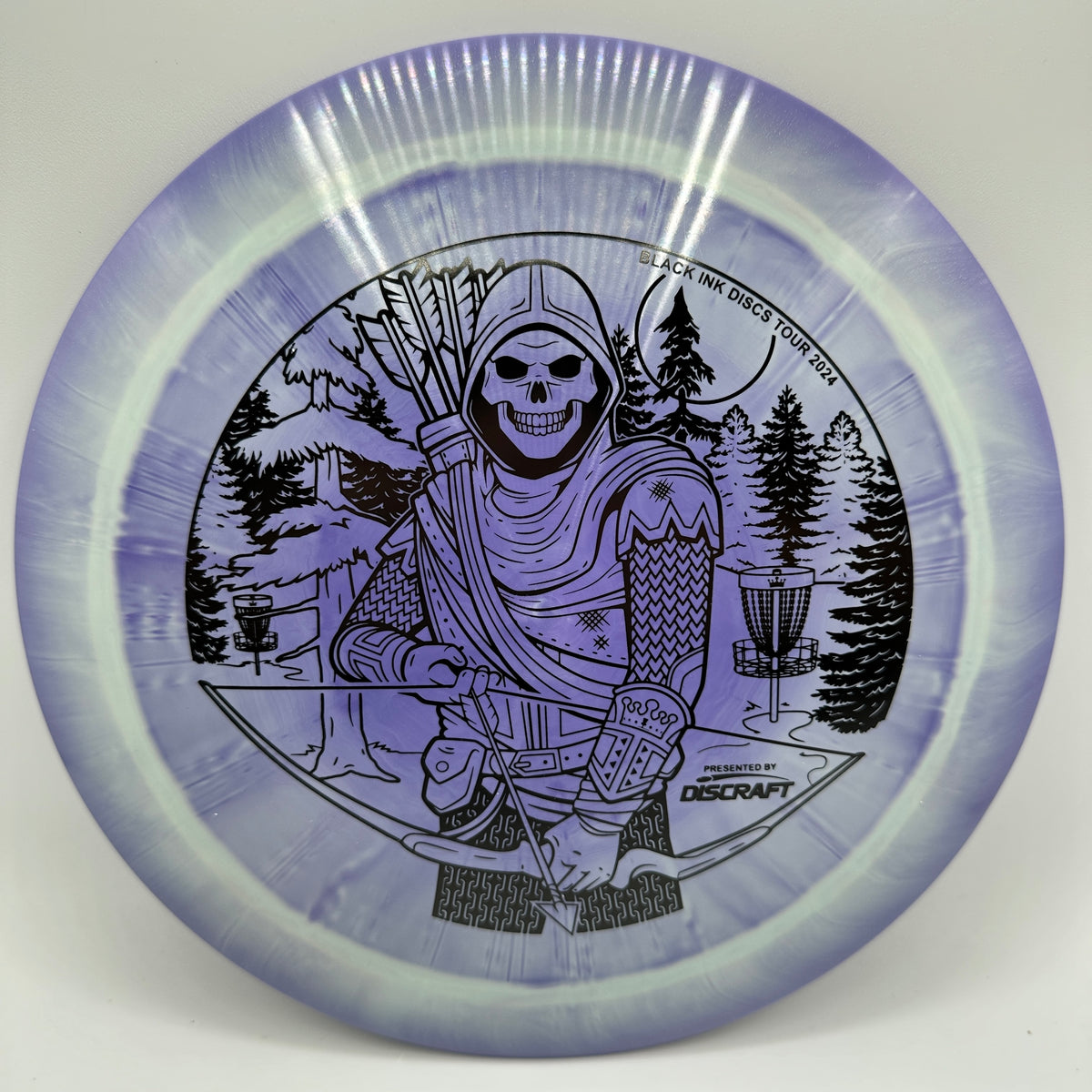 Nuke (ESP) (2024 Tour Stamp)– Black Ink Discs