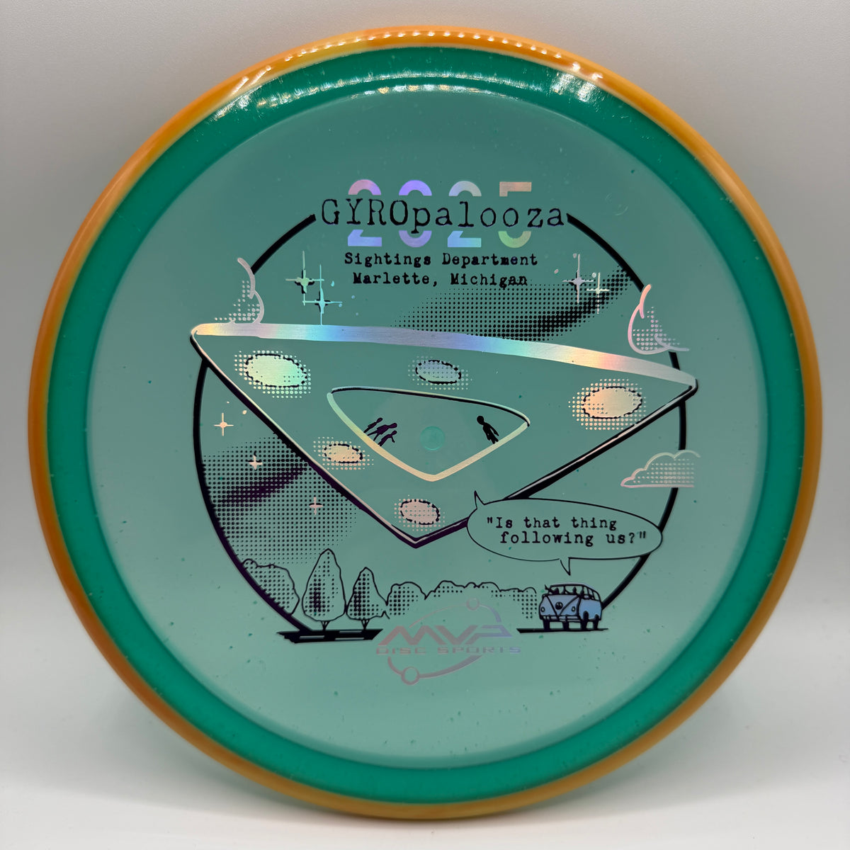 Pyro (Proton Particle Glow) 2025 Gyro Palooza– Black Ink Discs