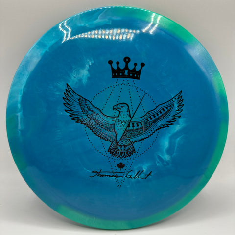 F5 (500) (Spectrum) (Thomas Gilbert Eagle) Black stamp 175g