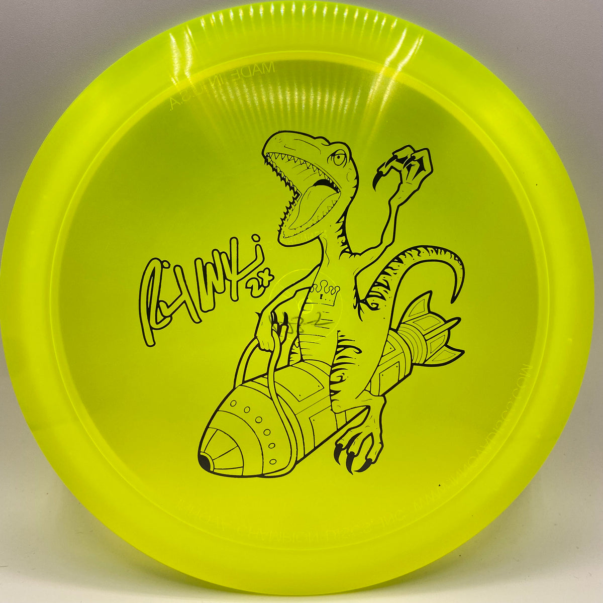 Roadrunner (Champion) (Raptor Bomb Stamp)– Black Ink Discs