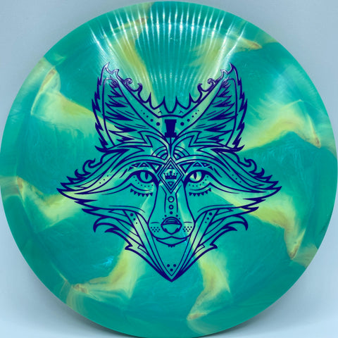 Heat (Special Run) (ESP TS Swirl) (Fox stamp) (Matte Blue/Purple Stamp)
